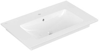 Мебельная раковина Villeroy & Boch Venticello 41048L01 80х50 альпийский белый