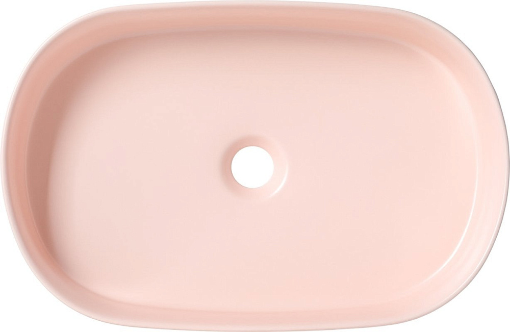 Накладная раковина Allen Brau Fantasy Oval 55x36, розовая