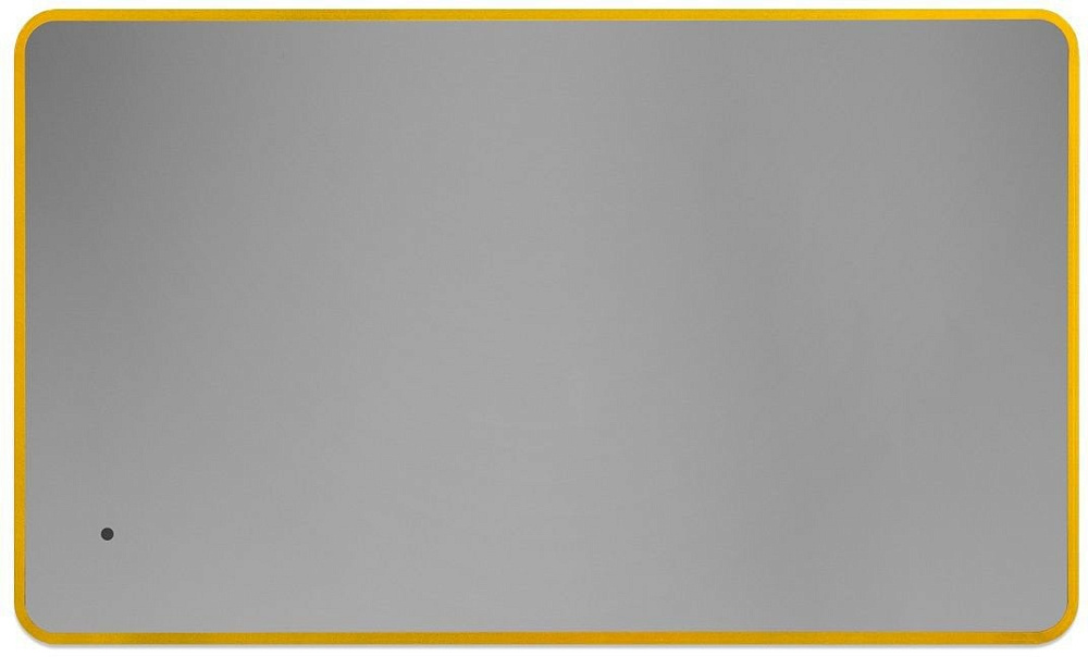 Зеркало Art&Max Siena S 60х100 золото, с LED-подсветкой, 6000К