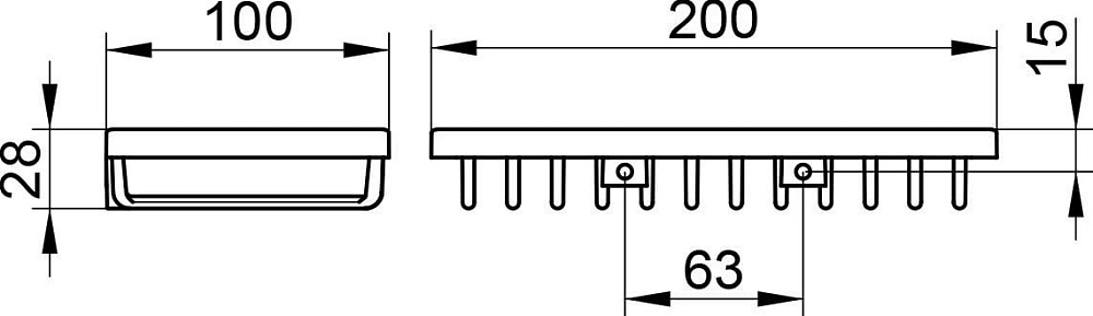 Полка Keuco Universal 24902