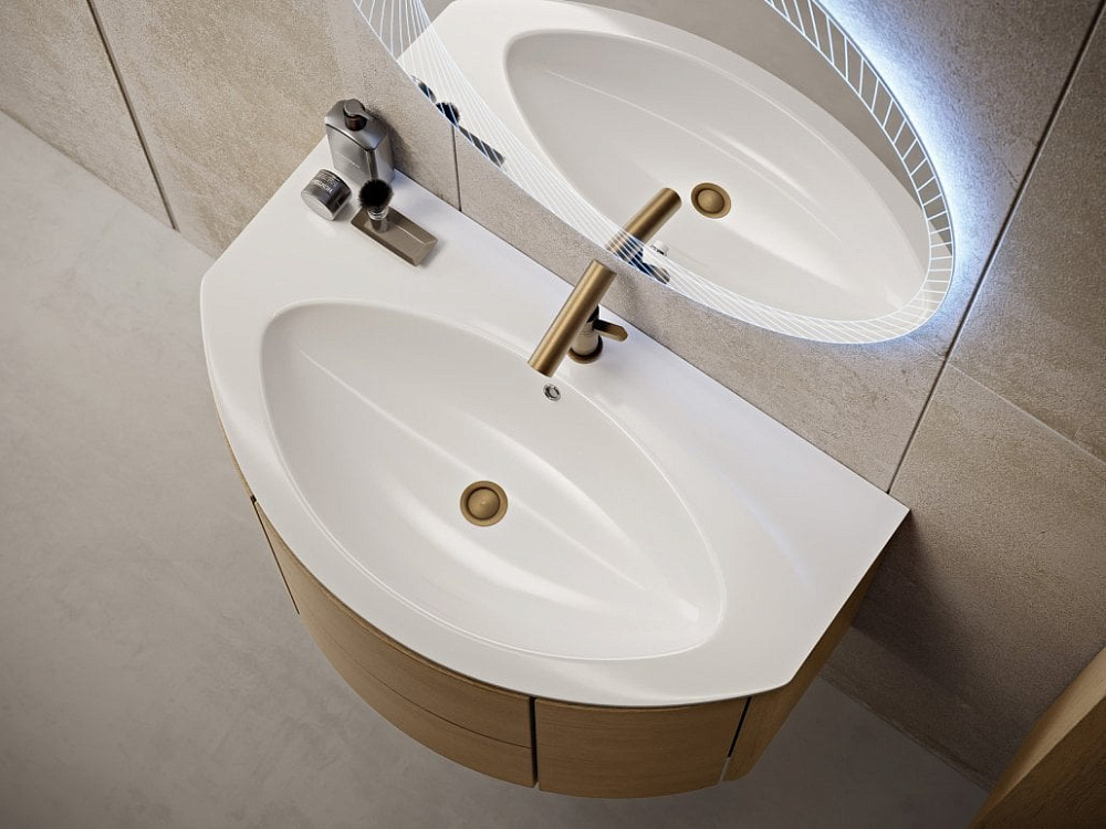 Зеркало круглое Cezares 80x80 с LED-подсветкой