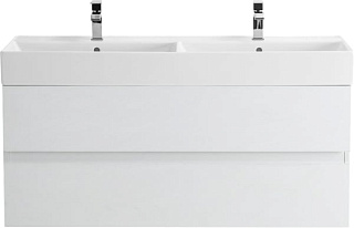 Тумба под раковину без столешницы Cezares Molveno 46-120-2C-SO-2-BG 46 120 bianco ghiaccio