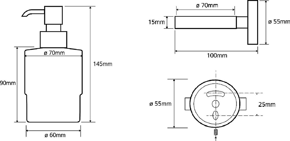 Дозатор Bemeta Omega 104109102