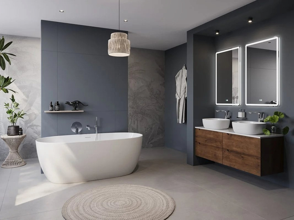 Акриловая ванна BelBagno 170x80 см, BB415