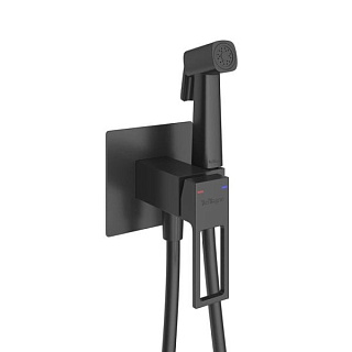 Гигиенический душ BelBagno Luce LUC-HGN-NERO, со смесителем, черный матовый