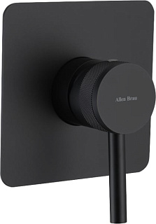 Встраиваемый смеситель Allen Brau Priority X1 5.31012-31 С ВНУТРЕННЕЙ ЧАСТЬЮ, чёрны