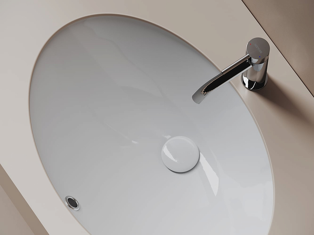 Встраиваемая раковина Ceramicanova Era CN6081 белая