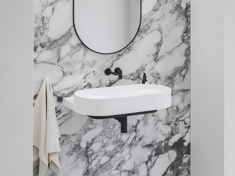 Смеситель для раковины Ravak Eleganta EL 019.20BLM.O1 матовый черный