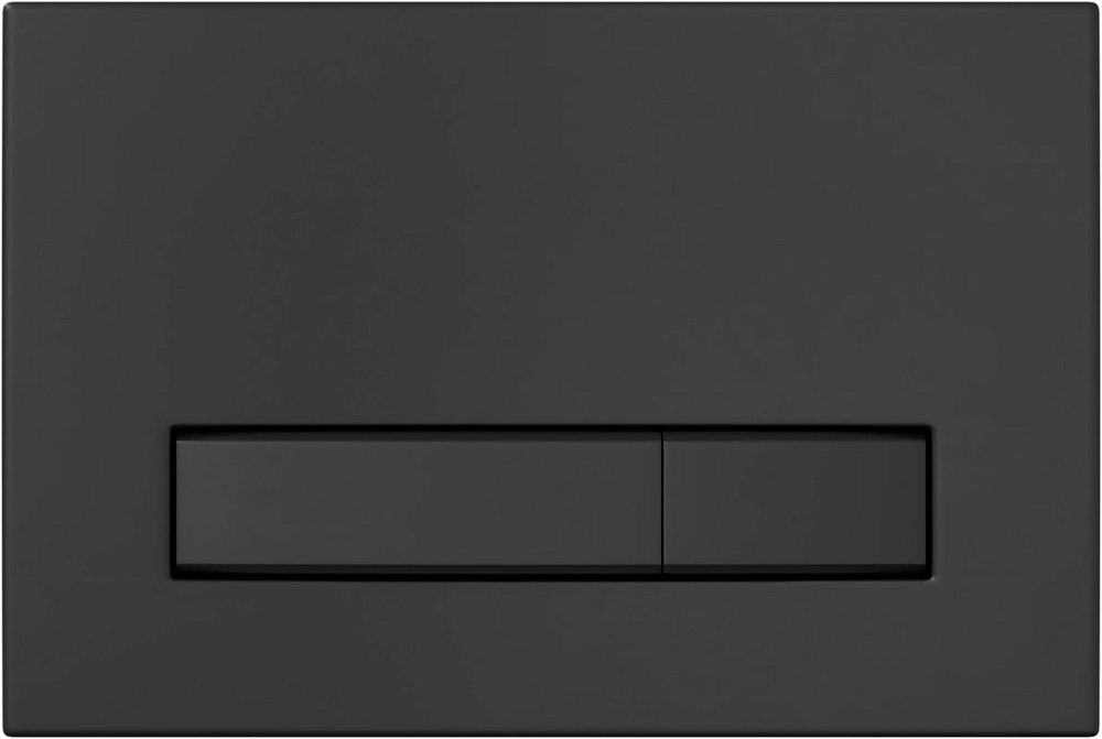 Система инсталляции для унитазов Berges Atom Line 410, с кнопкой смыва, черная soft touch