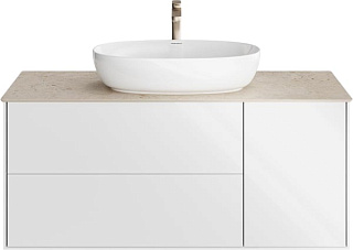 Тумба под раковину без столешницы KERAMA MARAZZI Plaza Modern 120 белая