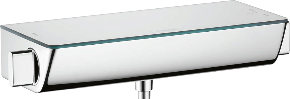Термостатический смеситель Hansgrohe Ecostat Select 13111400 для душа, белый - хром