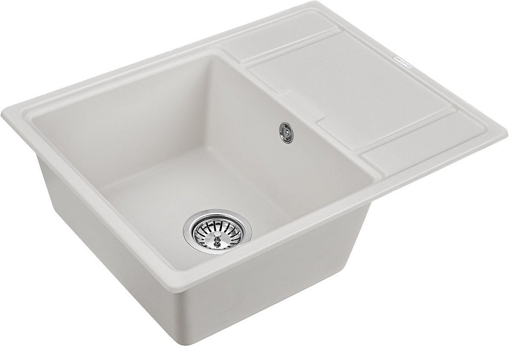 Мойка кухонная Paulmark Flugen 50-650 PM216550-WH белый