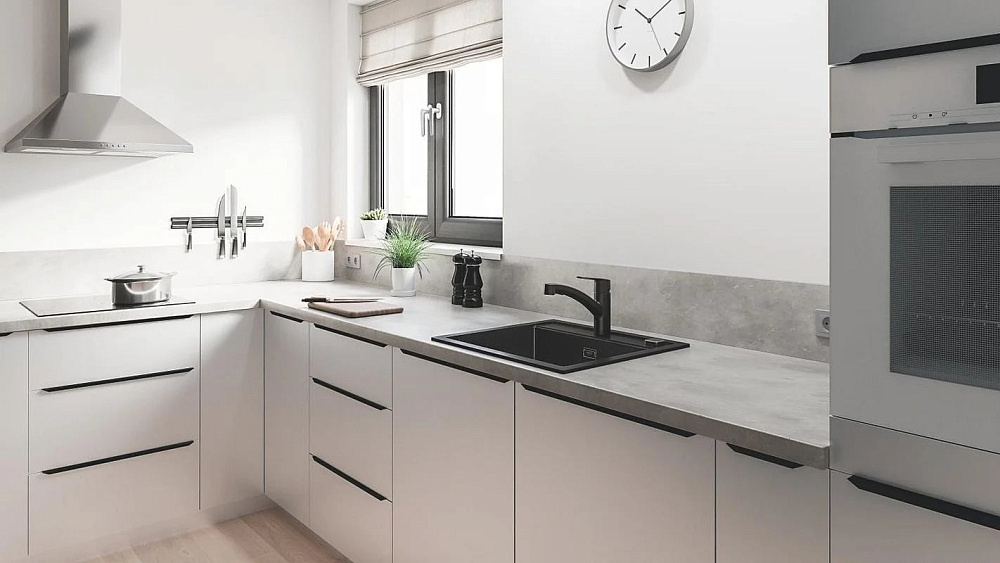 Смеситель для кухни Grohe Start 303072431 матовый черный
