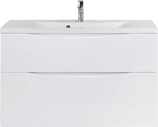 Тумба под раковину без столешницы BelBagno Marino H60 bianco lucido, 100 см