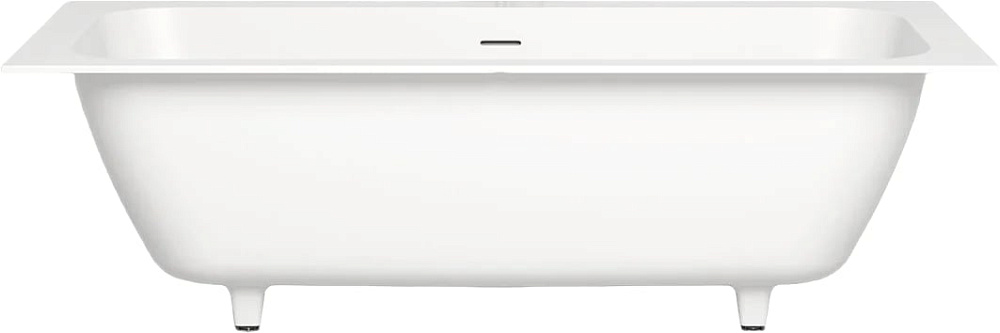 Ванна из искусственного камня Salini Orlanda Axis Kit S-Sense 190x80 см, встраиваемая, матовая белая