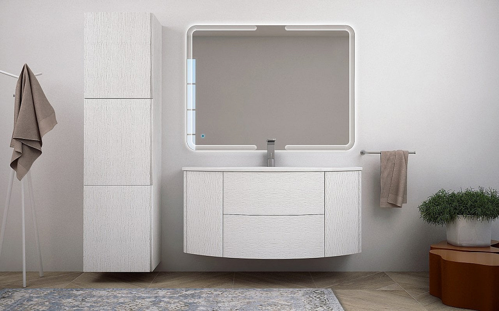 Тумба под раковину без столешницы Cezares Eden 120 frassino bianco