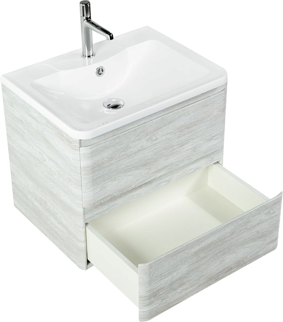 Тумба под раковину без столешницы BelBagno Albano 70 подвесная, rovere vintage bianco