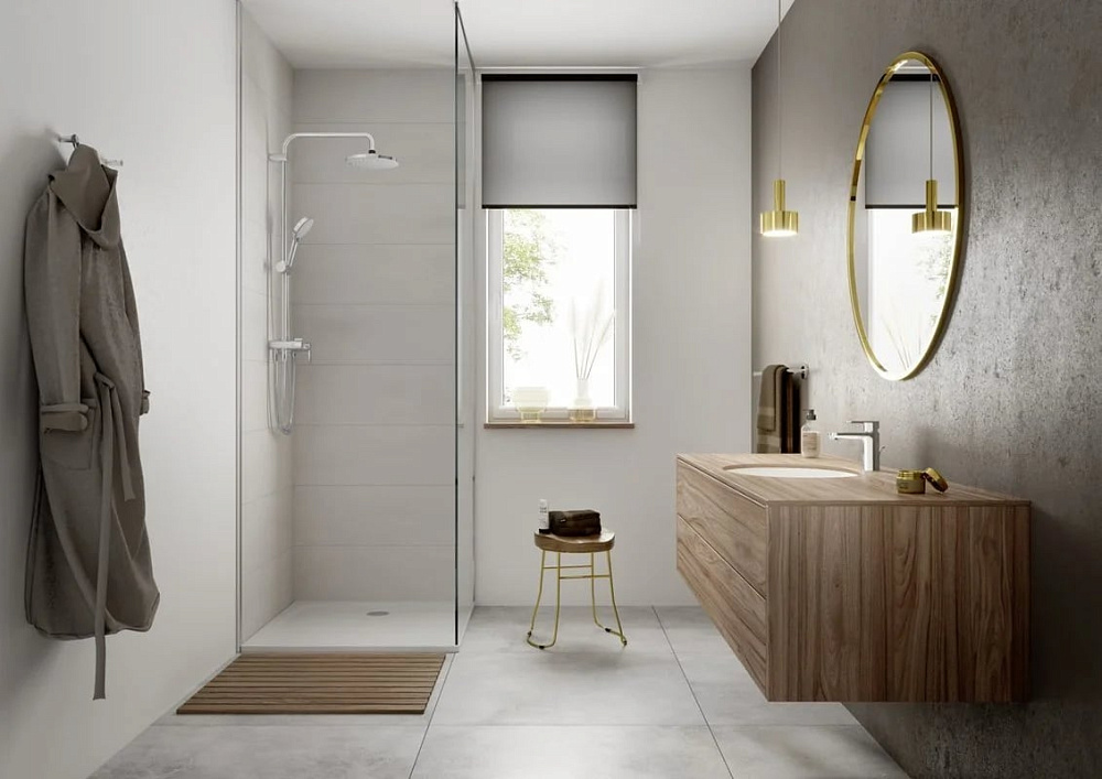 Душевая стойка Hansgrohe Vernis Blend Showerpipe 200 1jet Reno 26272000