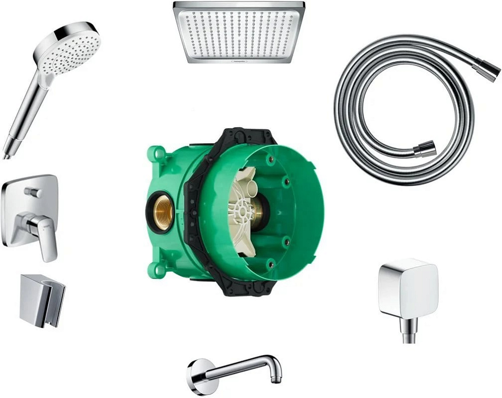 Душевой комплект Hansgrohe Crometta E 27957000