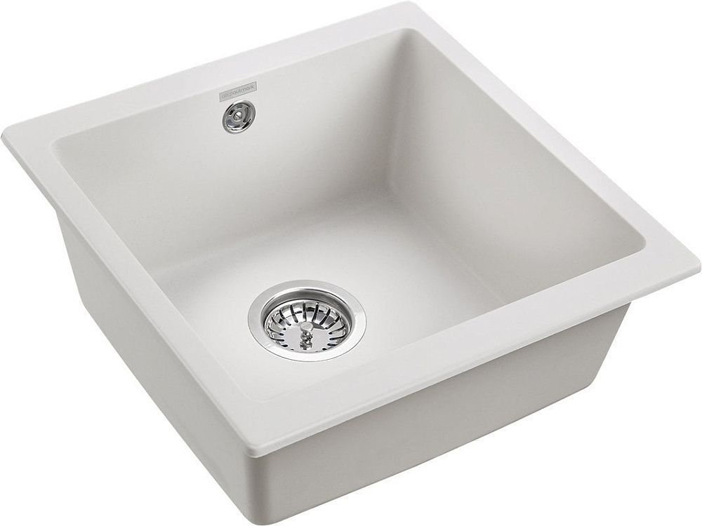 Мойка кухонная Paulmark Brilon PM104546-WH белый