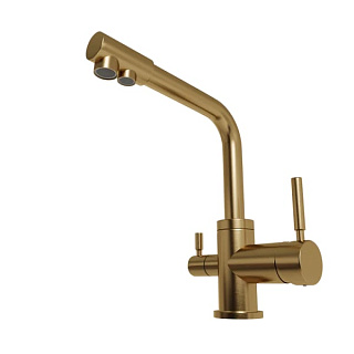 Смеситель для кухни Emar PVD ECB - 3003N PVD Golden