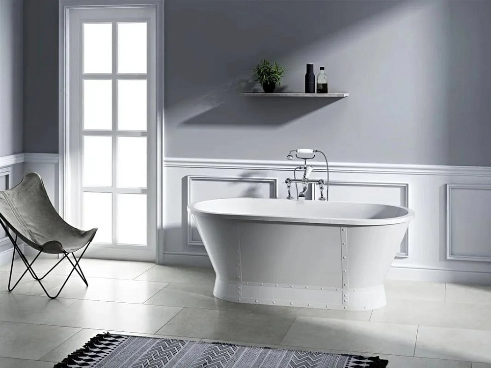 Акриловая ванна BelBagno 170x80 см, BB35
