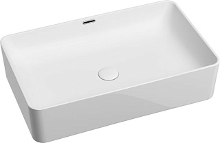 Накладная раковина Ceramicanova Element CN6065 белая глянцевая
