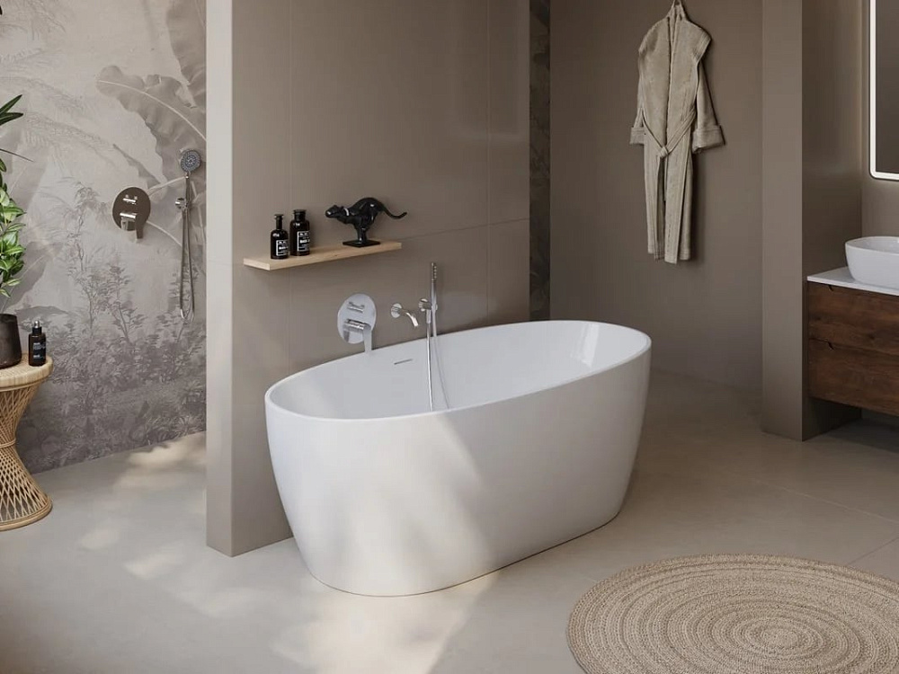 Акриловая ванна BelBagno 170x80 см, BB414-1700-800