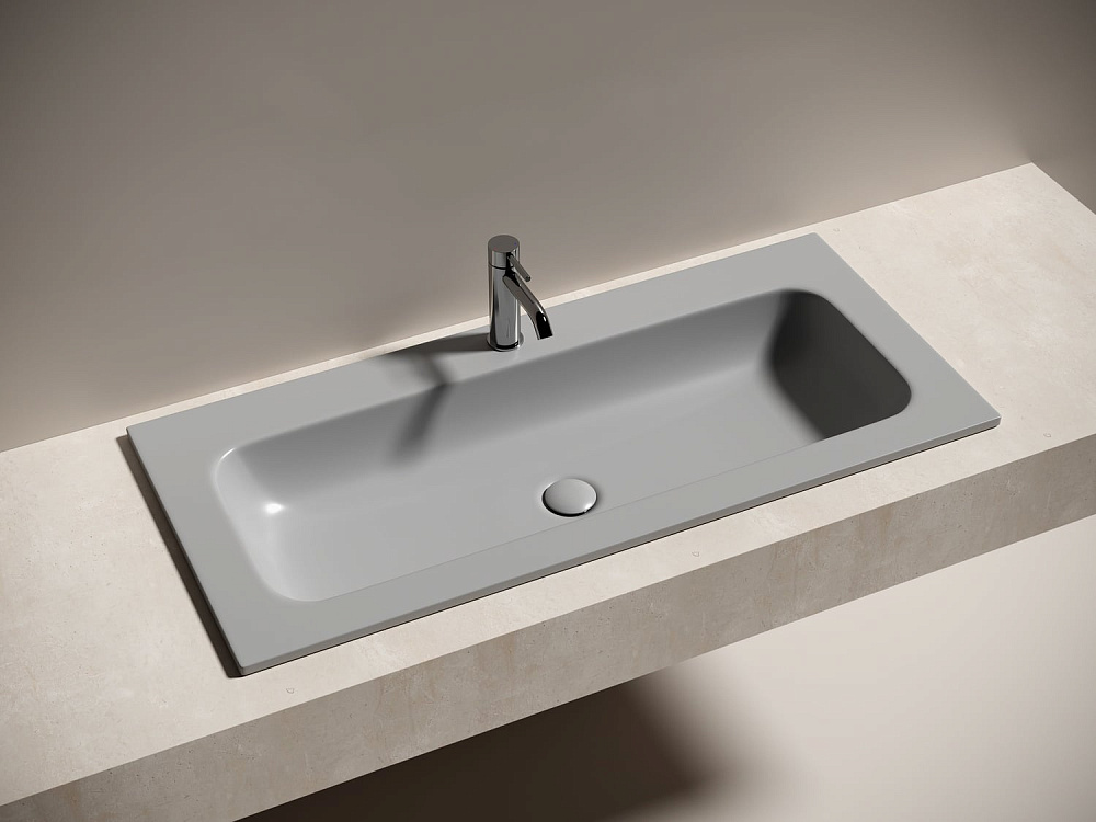 Мебельная раковина Ceramicanova Grace CN7013MH антрацит матовый