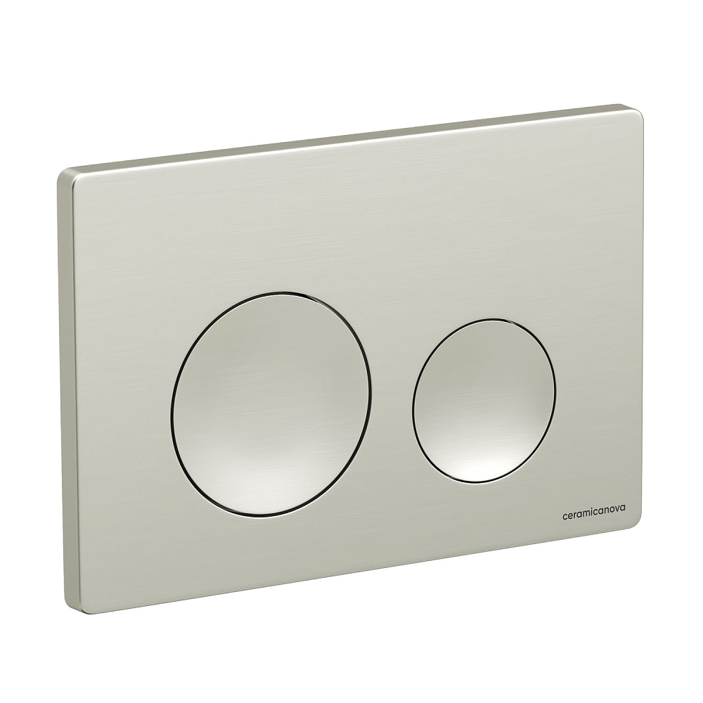 Кнопка смыва Ceramicanova Balance Circle CN12-001BN брашированный никель