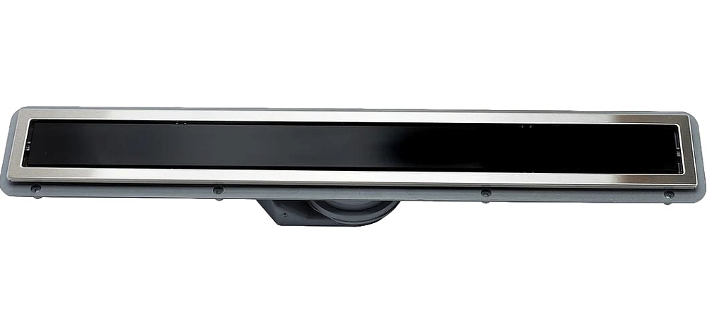 Душевой трап (лоток) Pestan Confluo Premium Line 850, черное стекло/сталь