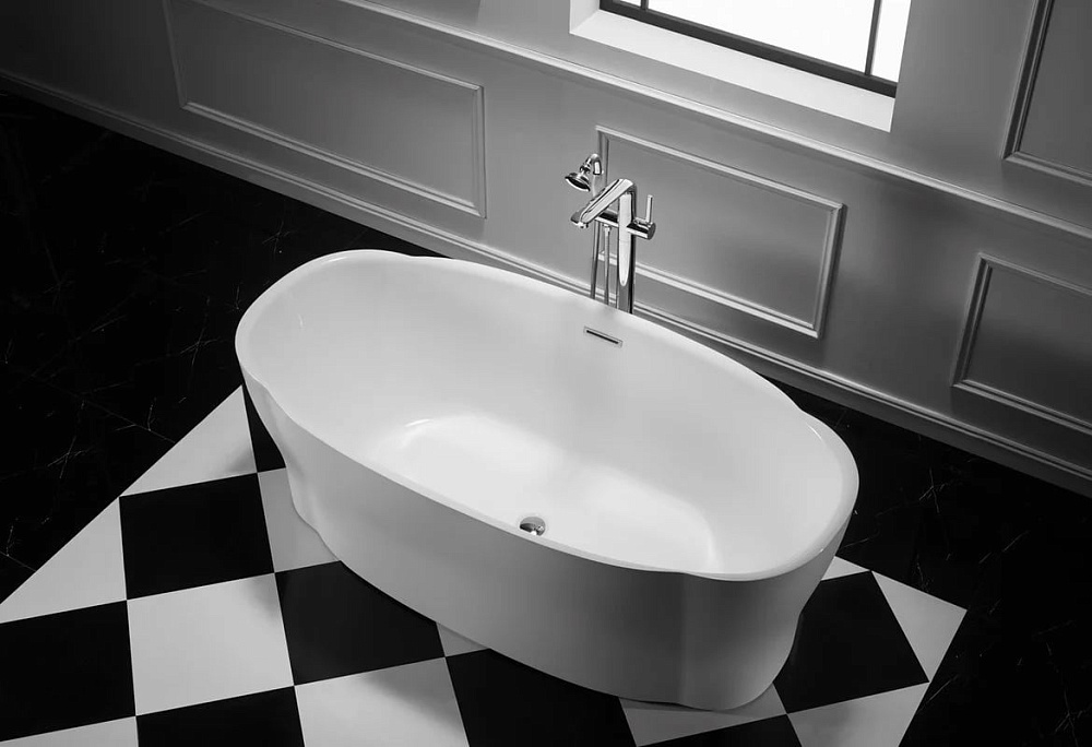 Акриловая ванна BelBagno 170x85 см, BB403-1700-850