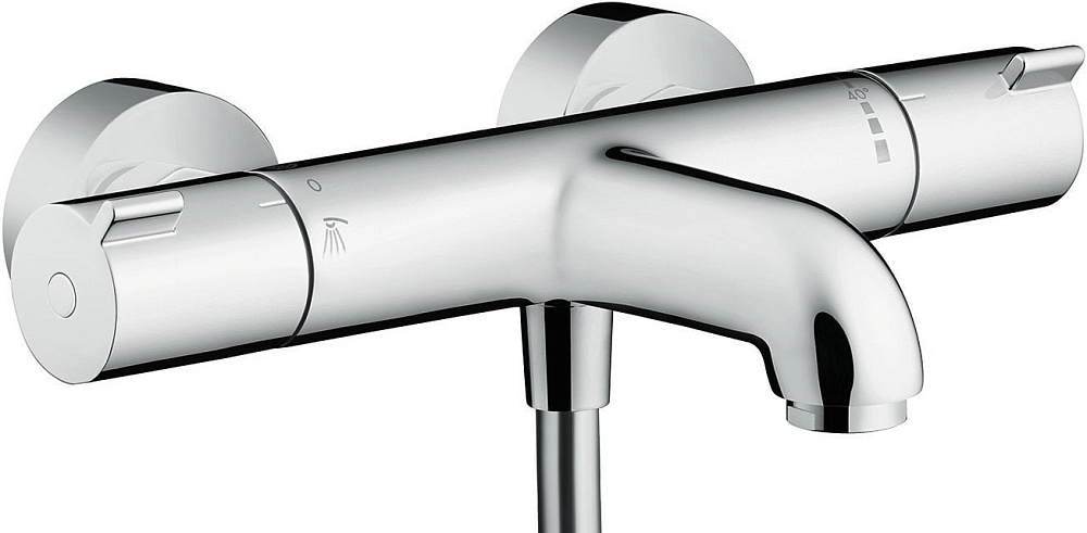Термостатический смеситель Hansgrohe Ecostat 1001 CL ВМ 13201000, + Душевой гарнитур Hansgrohe Crome