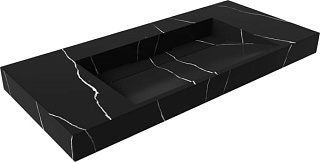 Раковина Armadi Art Flat Nero Marquina 100