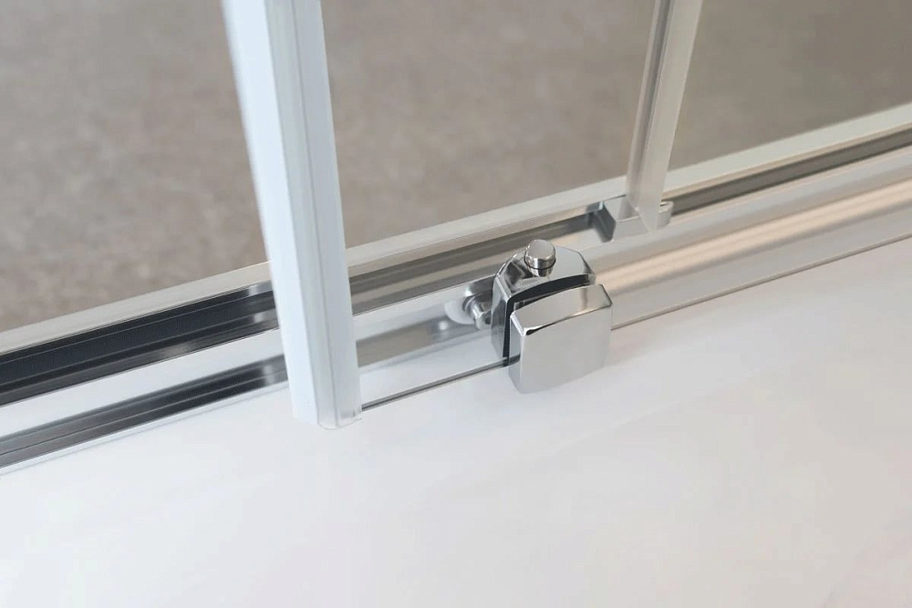 Душевой уголок Vincea Scala VSS-2SC8010CL 100x80, профиль хром, стекло прозрачное