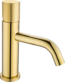 Смеситель для раковины Boheme Stick 121-GG.2 gold touch gold