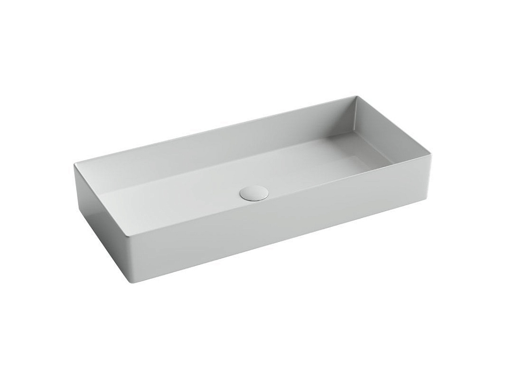 Накладная раковина Ceramicanova Element CN6072 белая глянцевая