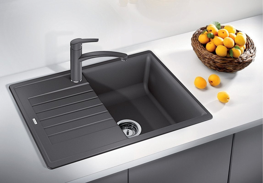 Мойка кухонная Blanco Zia 45 S Compact 524721 антрацит