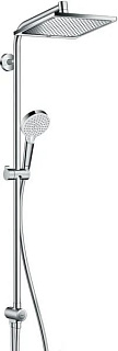 Душевая стойка Hansgrohe Crometta E 240 1jet Showerpipe Reno 27289000 EcoSmart