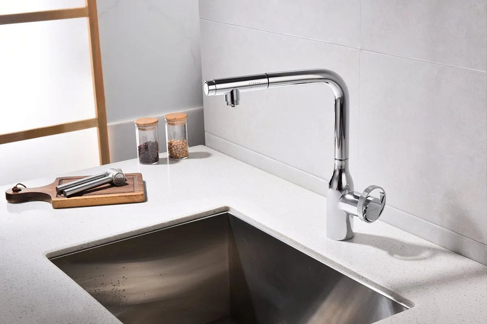 Смеситель для кухни Paulmark Urban Ur213104-CR хром