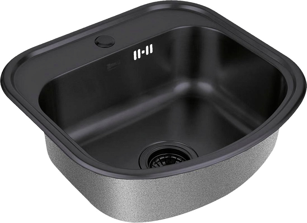Мойка кухонная Zorg Inox PVD SZR 4749 GRAFIT графит