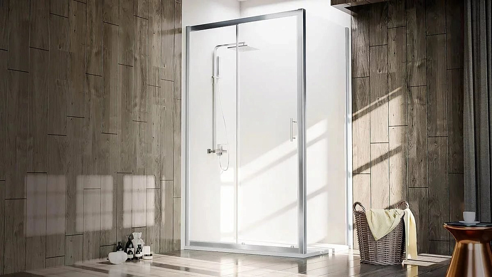 Душевой уголок Veconi Rovigo RV-072 140x100, профиль хром