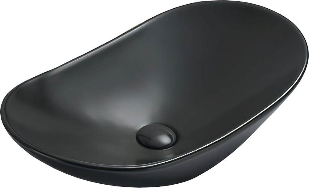Накладная раковина Vincea VBS-508MB 72 матовая черная