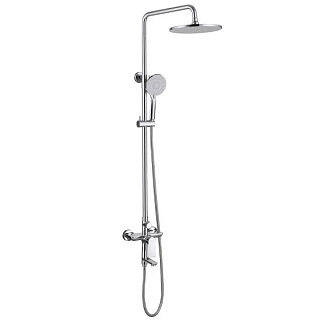Душевая стойка Abber Weiss Insel AF8016N, хром