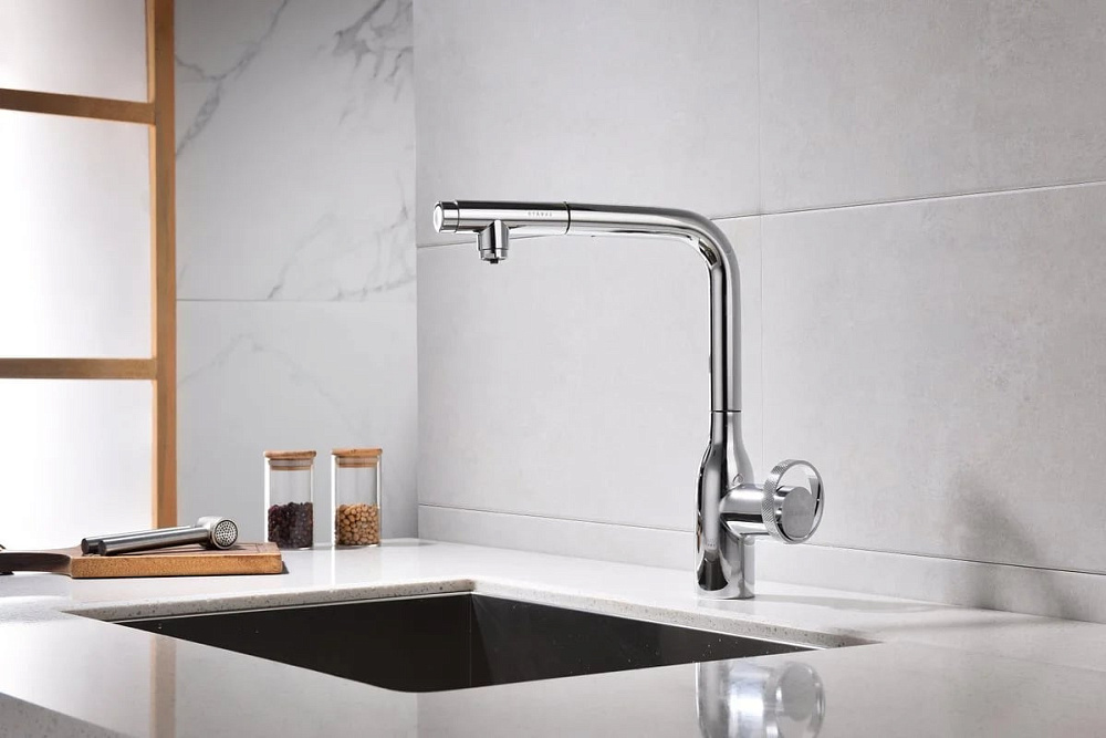 Смеситель для кухни Paulmark Urban Ur213104-CR хром