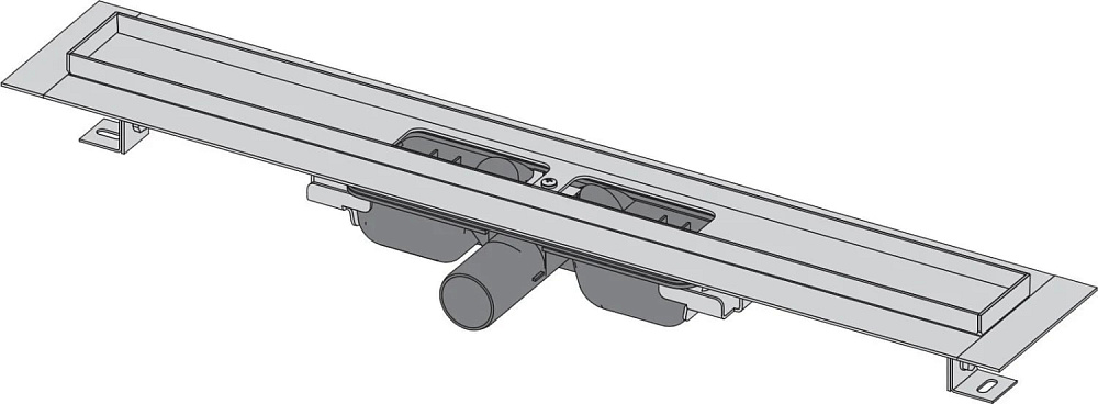 Душевой трап (лоток) AlcaPlast APZ101 650, с опорами