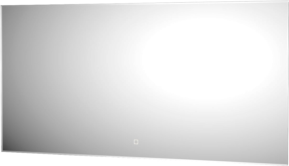Зеркало Defesto Glow DF 2508SH 120х60 с LED-подсветкой, 4 500 K, сенсорный выключатель