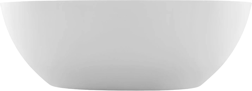 Ванна из искусственного камня Allen Brau Krion Oval 170x80 см, отдельностоящая, матовая белая, оваль