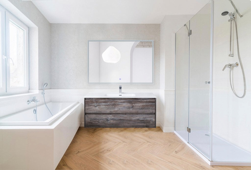 Зеркало BelBagno 120 с bluetooth, микрофоном и динамиками