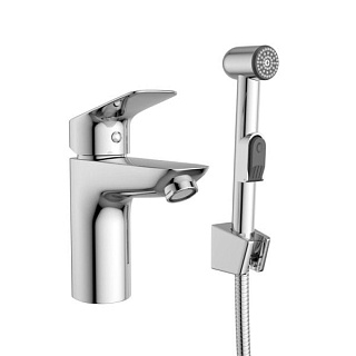 Смеситель для раковины BelBagno Due LVM/HGN-CRM-W0 с гигиеническим душем